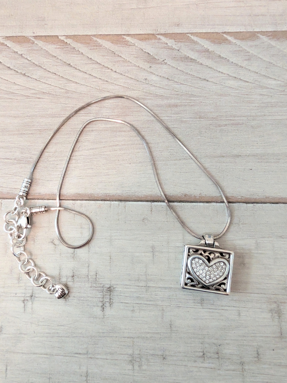 Brighton Box of Love Reversible Pendant Necklace - Picture 2 of 2